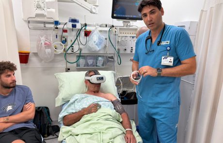 מחרדה לביטחון: מציאות מדומה מסייעת להפחתת פחדים לפני צינתור