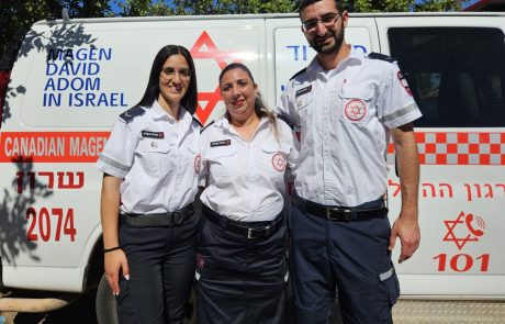 משפחה אחת, שליחות אחת: משפחת צעדה מפרדס חנה-כרכור מצילה חיים יחד במד”א