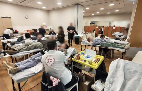 תרומת דם למד”א: תרומות יתבצעו בהתאם להנחיות פיקוד העורף