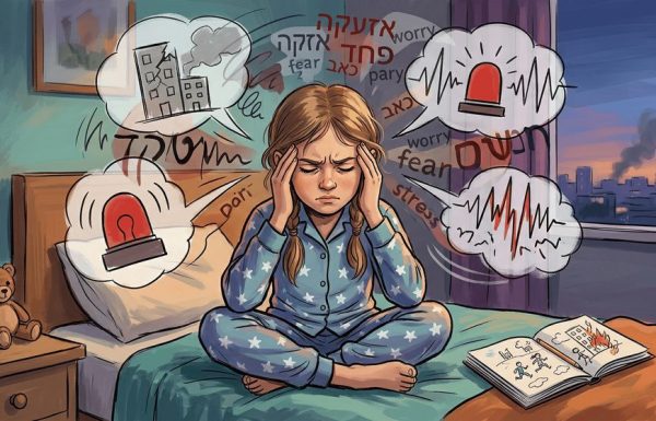 הילד מתלונן על כאבי ראש? זה כנראה בגלל המלחמה