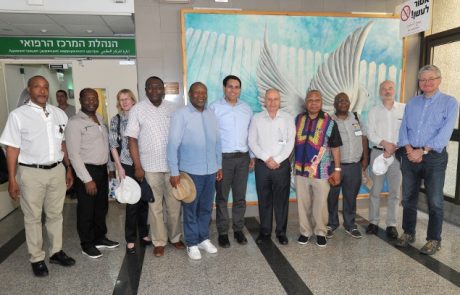 מתגייסים למאמצי ההסברה: משלחת שגרירים באו”ם ביקרה במרכז הרפואי לגליל